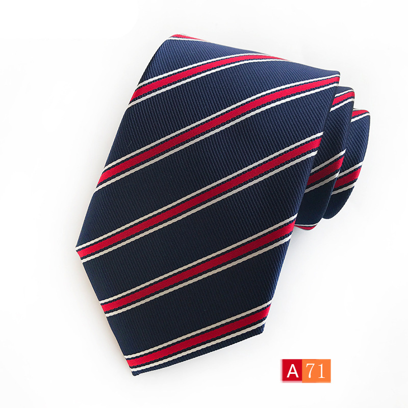 Picture of Source Factory Hot Jacquard Fabric Tie Men's Dress Business Suit Accessories Tie Wholesale