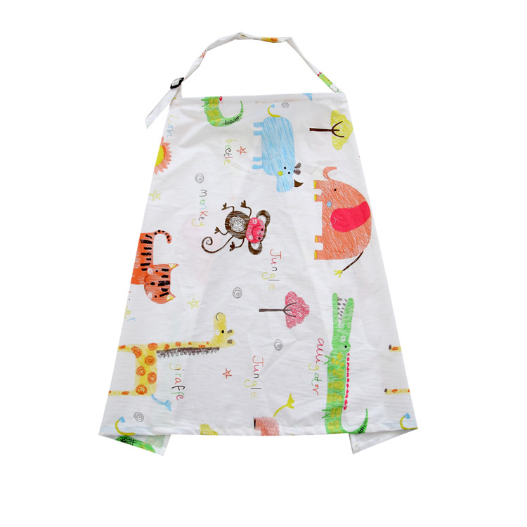 Picture of Cotton Breastfeeding Towel Breastfeeding Towel Breastfeeding Towel Go Out Breastfeeding Shawl Spring Summer Autumn Shelter Towel Sling Cloth Prevent Light
