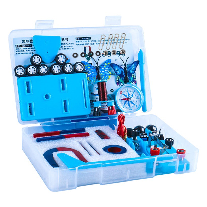 Primary School Science Magnet Set second grade science experiment teaching aid magnetic force set teaching magnet compass learning tool