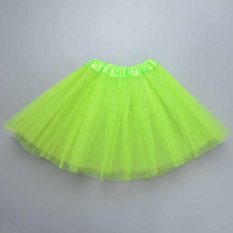 Picture of Amazon Exclusive Skirt Ballet Skirt Three-Layer Six-Piece Mesh Kidsren's Tutu Skirt Performance Clothing Organza Skirt