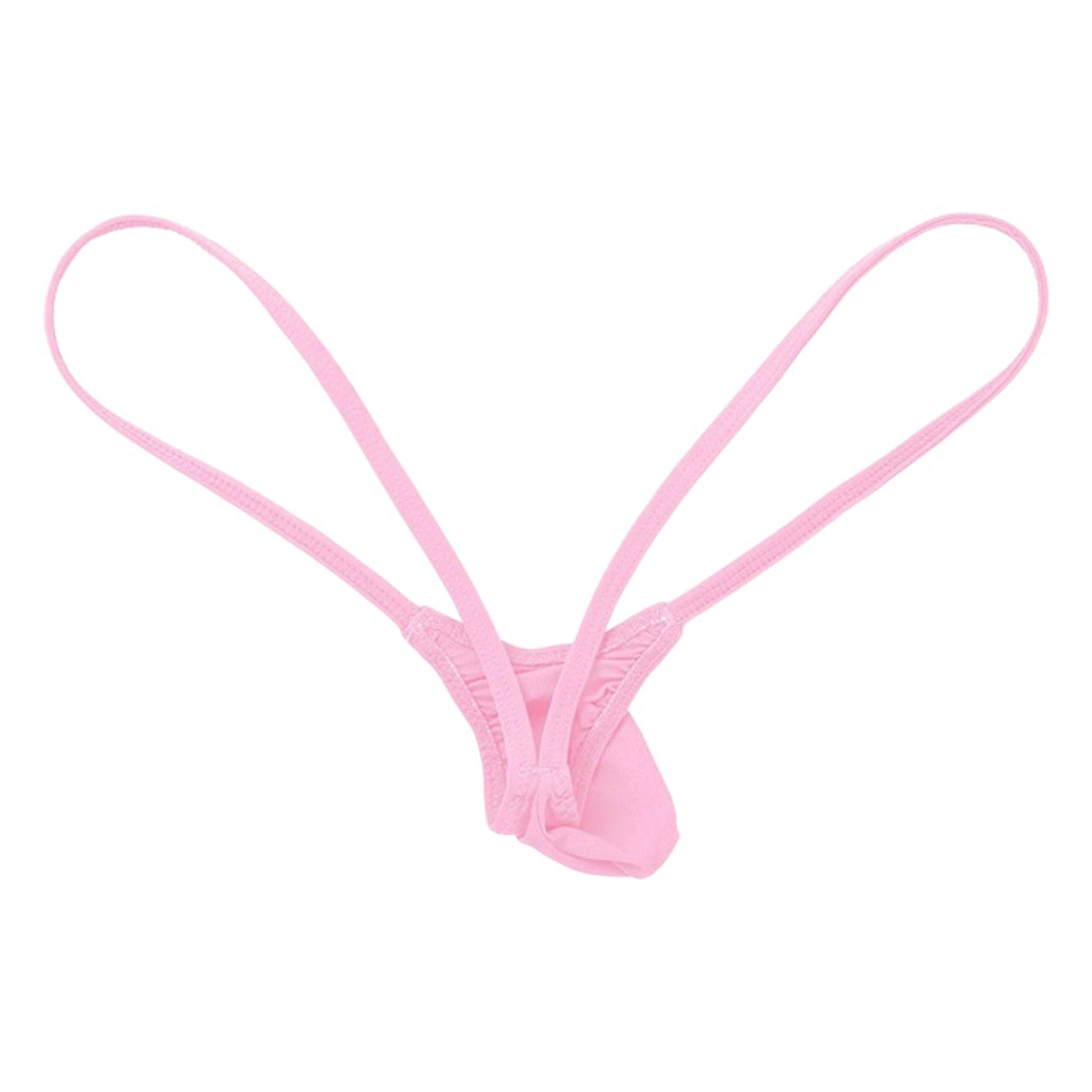 Fun men's thong full-color Plain Double D T pants boys underwear manufacturers wholesale generation