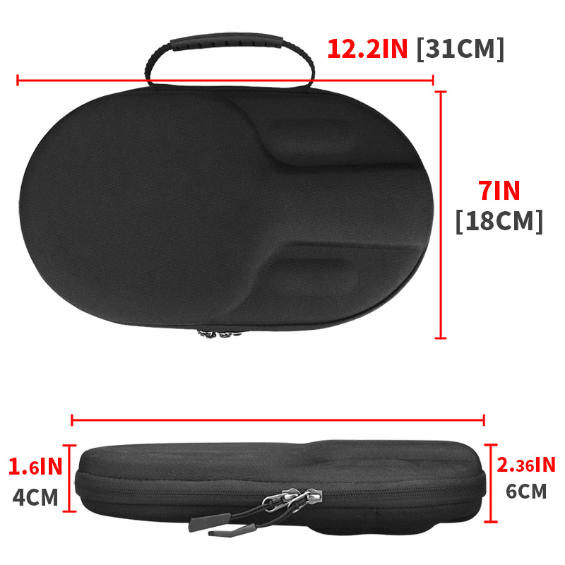 Picture of Oval Table Tennis Bat Set Hard Table Tennis Bat Bag Portable Table Tennis Bat Bag Hard Compression Resistant Two-beat Customization