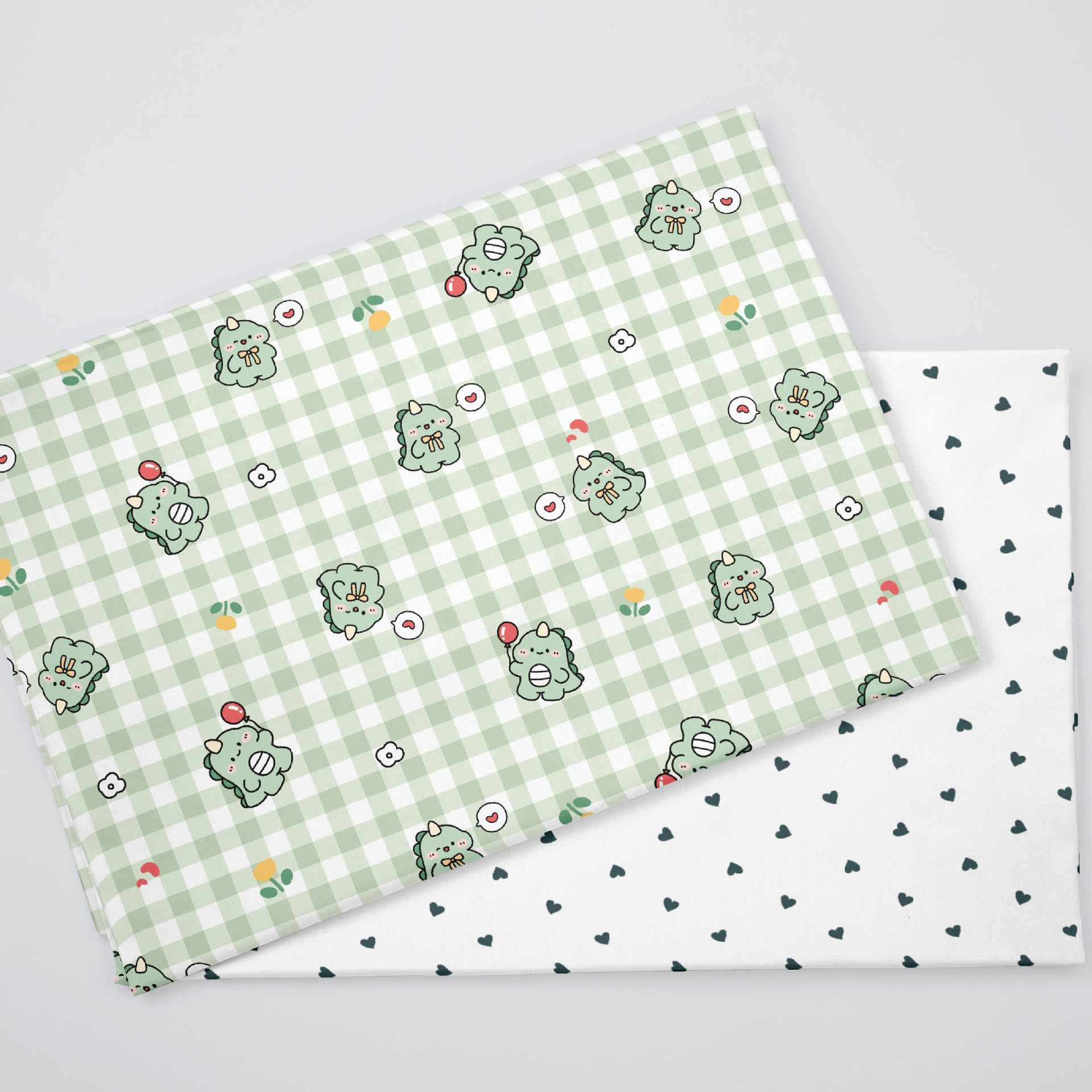 Wholesale Supply of 133*72 Twill Printed Fabric Cartoon Flower 40 Count Cotton Fabric 1.6m Width