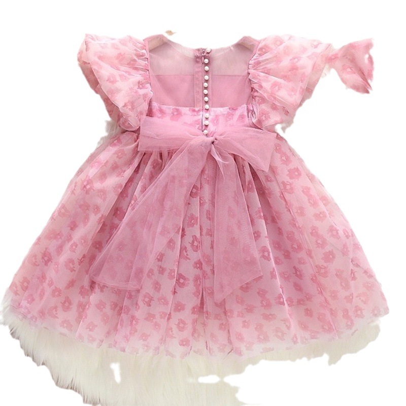 Picture of Girls dress Summer 2025 New Children's Skirt Super Fairy Women's Pompous Veil Skirt Summer Girls Princess Skirt