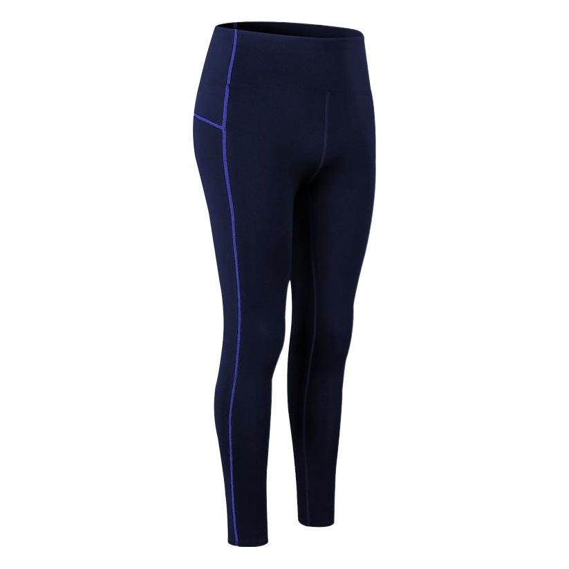 New Autumn and Winter Women's Fleece-lined Sports Trousers Running Yoga Fitness Pants High Waist Stretch Tight Pants 02324