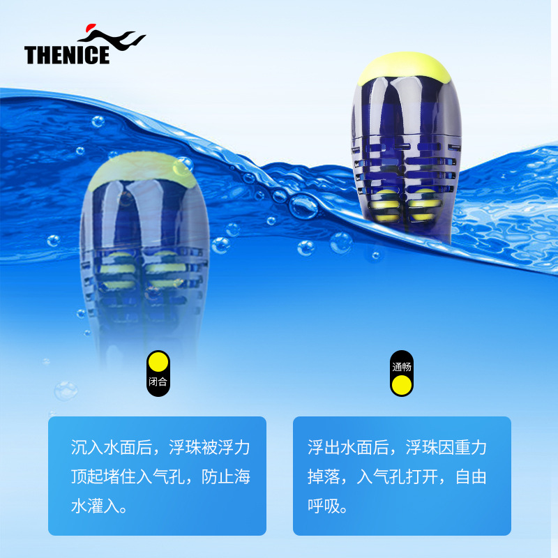 Picture of THENICE snorkeling mask diving goggles sanbao men and women diving equipment respirator swimming mirror glasses suit