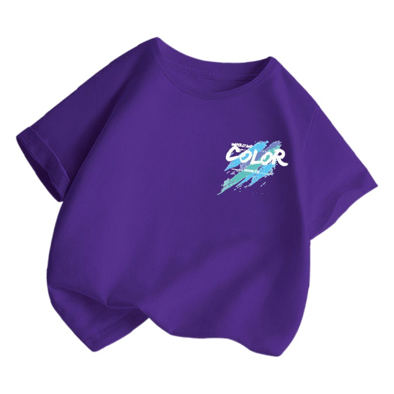 Boys' Short-sleeved suit Summer 2025 New Western-style Big Kids T-shirt Pants Men's Treasure Shorts Summer Cool