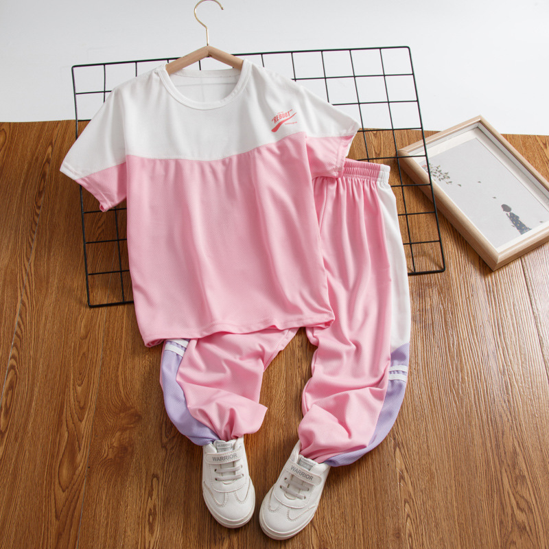 Picture of Boys' Pants Girls' Quick-drying Pants Summer Wear Large Children's Casual Pants Anti-mosquito Pants Summer Thin Trendy Children's Sports Pants
