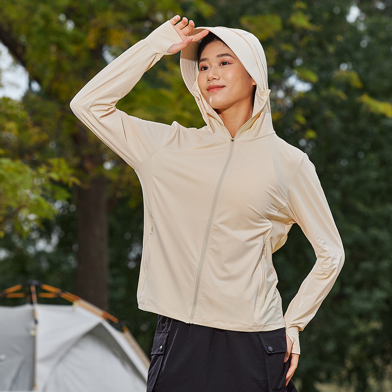 A banana sun protection clothing women's hat brim detachable UV protection UPF50 + Outdoor Ice Silk breathable cool sense sun protection clothing men