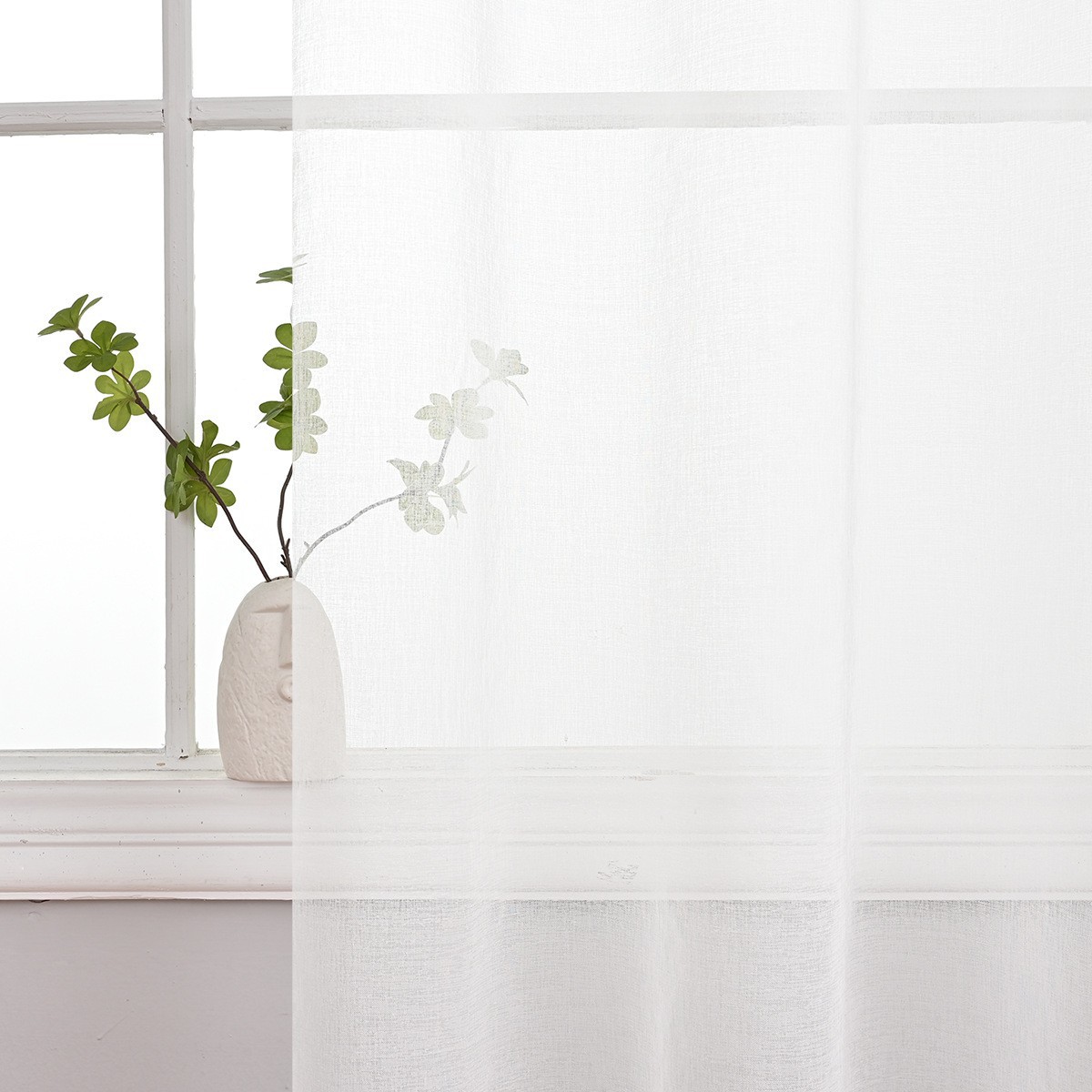 Picture of Cross-border solid color full Dolly window screen semi-shading curtains Amazon Meikeduo hot finished curtain wholesale
