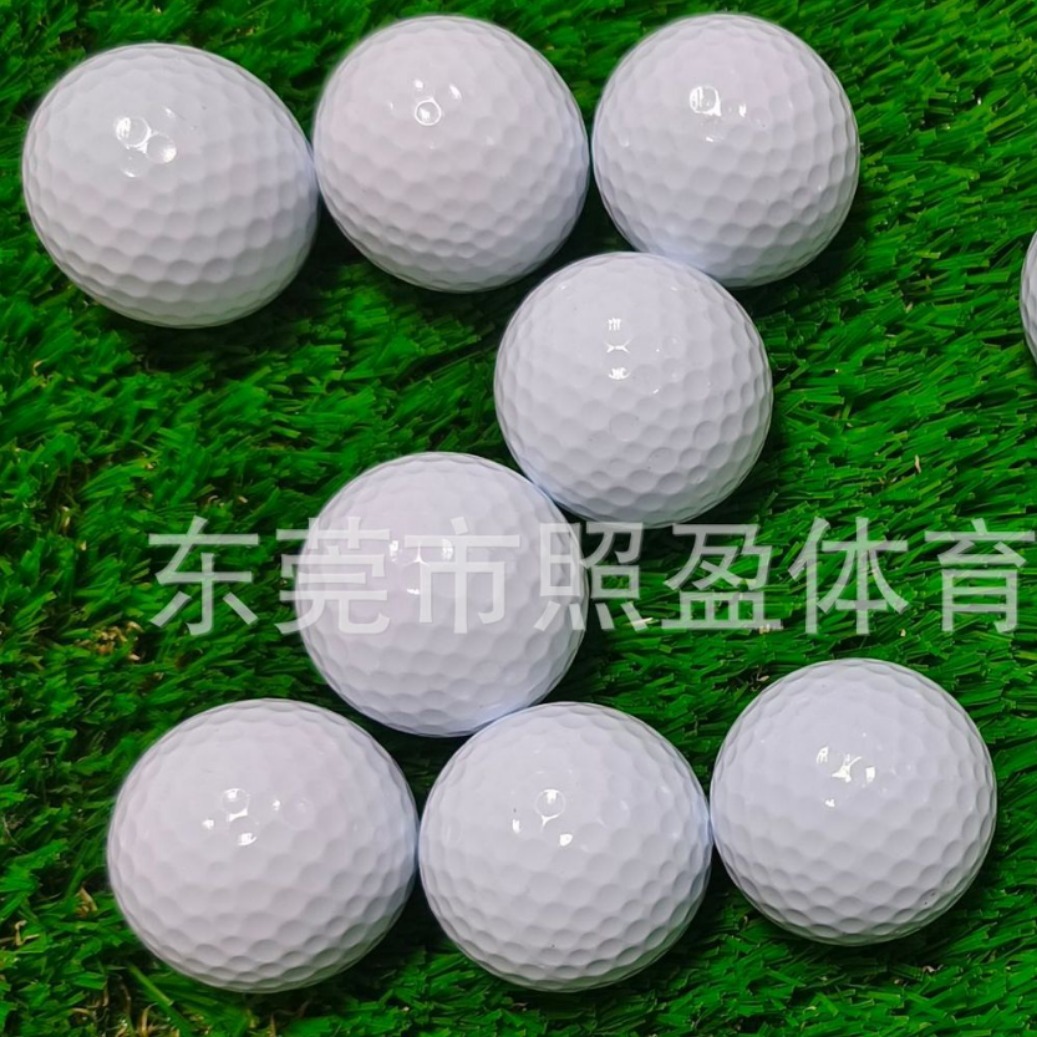 Supply new golf golf double-layer gift ball off-court ball printable LOGO