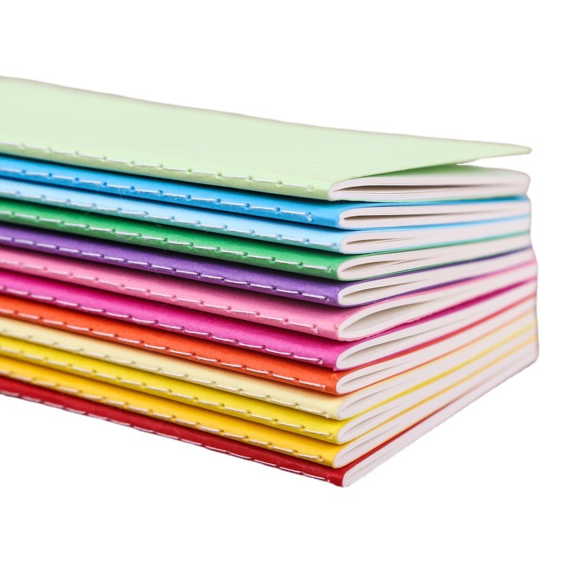 Picture of Wireless glued notebook small fresh diary student notepad color notebook simple notebook in stock wholesale