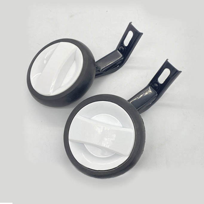 In stock wholesale children's bicycle auxiliary wheel baby carriage wheel bicycle accessories baby carriage accessories riding equipment