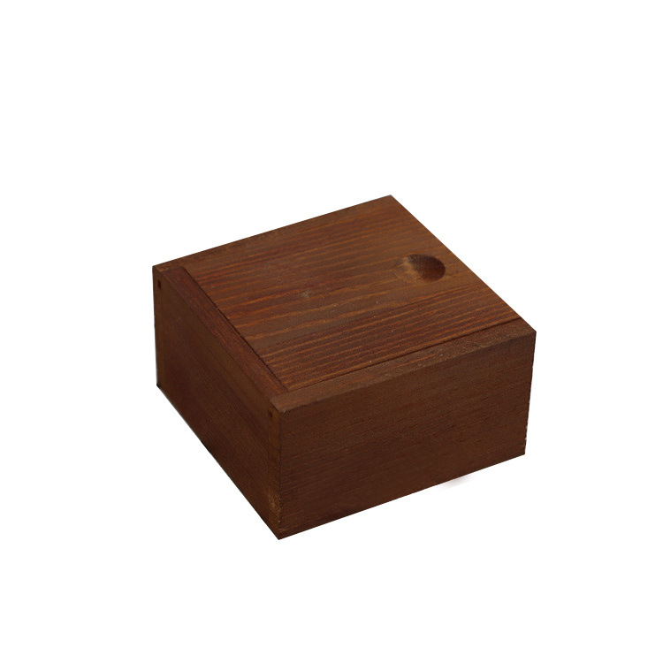 Picture of Handmade soap wooden box Pine pull-out lid box small wooden box order wooden gift box earphone soap Pine Box Wholesale