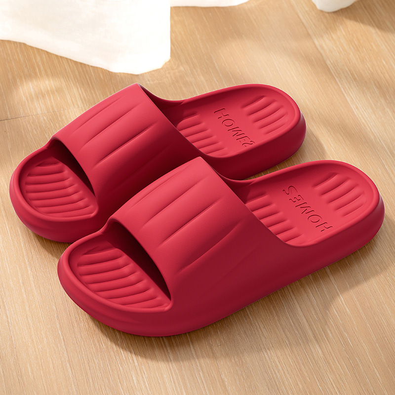 Summer slippers wedding festive red couple wedding wedding dowry indoor non-slip light bathroom sandals