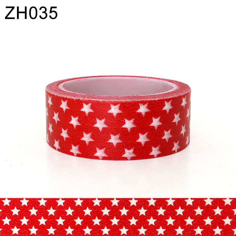 Picture of Manufacturers cross-border a generation of cartoon Christmas festival DIY decorative stationery color hand account stickers and paper tape