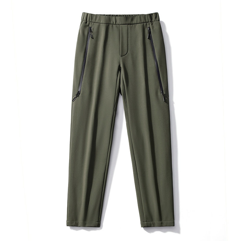 Picture of Winter Velvet Thickeneded Assault Pants for Men, Outdoor Windproof and Waterproof Ski Soft Shell Pants, Sports Mountaineering Warm Pants for Women