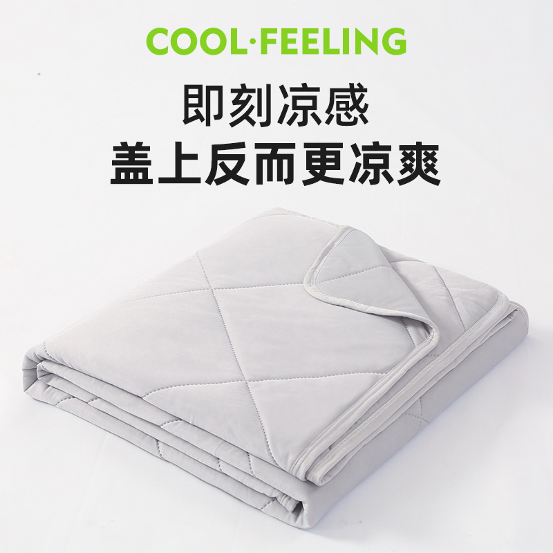 Picture of 2025 New Technology Air Conditioning Quilt Core Cool Silk Summer Quilt Company Group Buying Store Celebration Gift Live Manufacturer Wholesale