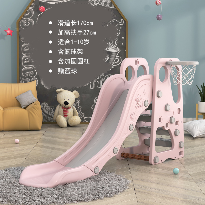 Picture of Children's Thickened Plastic Toys 3 to 10 Years Old Small Family Amusement Park Indoor Household Baby Baby Slide