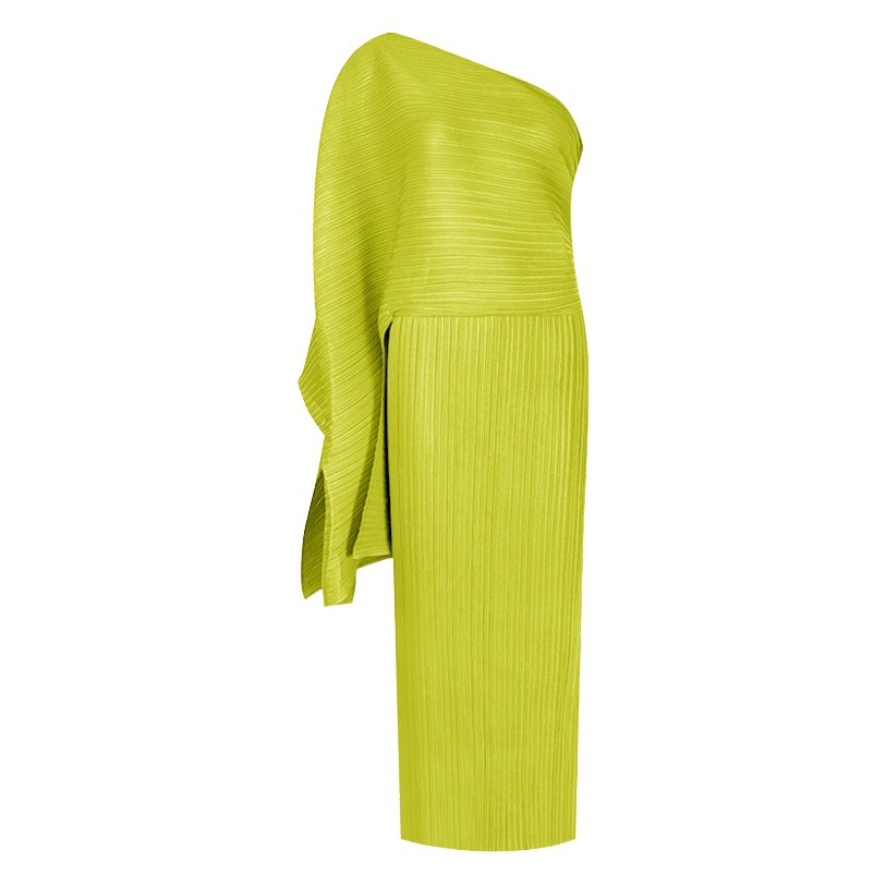 2025 Spring New Women's Irregular Bevel Waist Long Skirt Multi-Color High Waist Dress