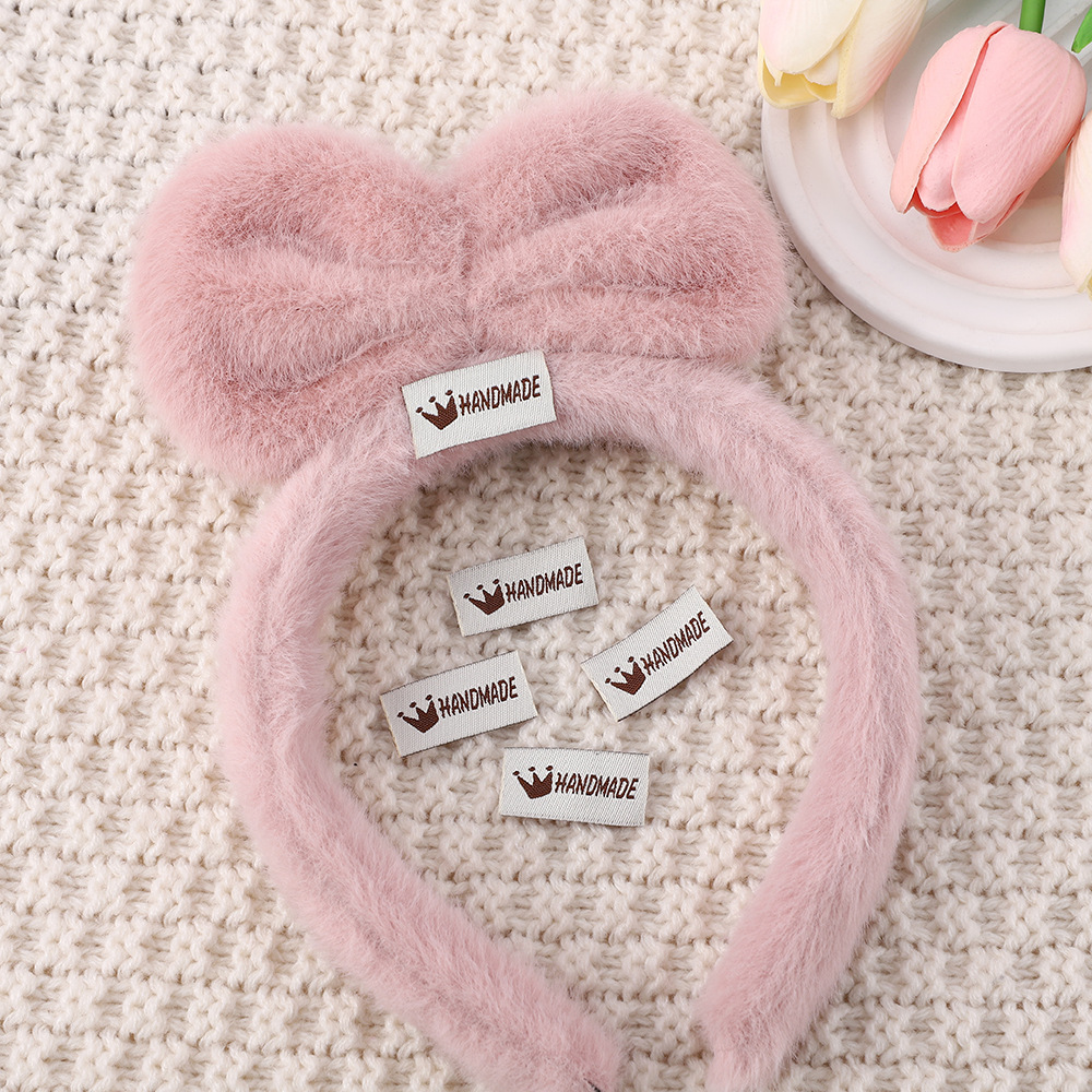 Picture of In stock HANDMADE woven buckle hair band special decoration Korean universal HANDMADE English DIY embroidery label