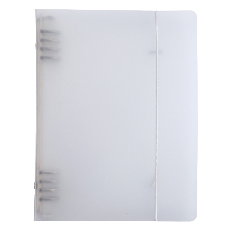 Chenshi A5 in stock transparent PP loose-leaf folder A7 plastic shell 6-hole removable four-hole A4 folder information book