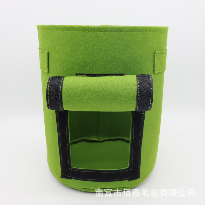 Picture of Factory supply felt planting bag potato vegetable planting bag flower seedling bag non-woven potato planting bucket