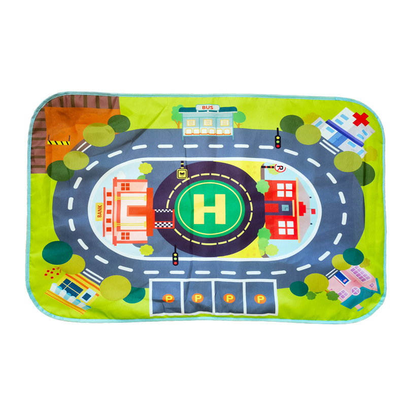 Picture of Children's cartoon bus indoor tent automatic pop-up skylight tent outdoor picnic toy Interactive Game House