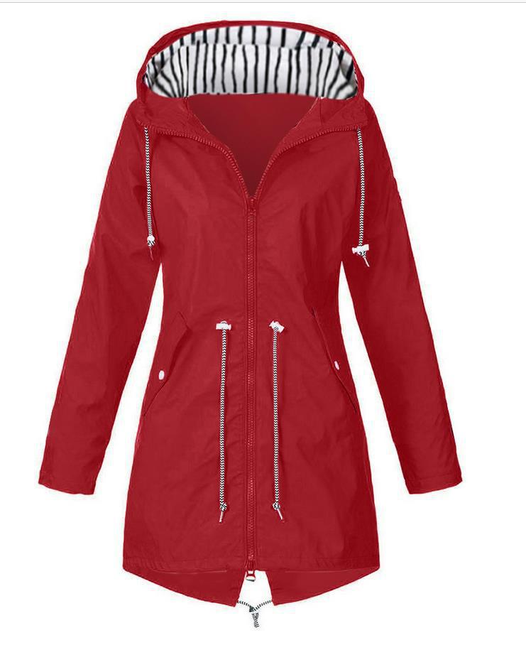 Picture of Europe and America Three-in-One Outdoor Hooded Mountaineering Suit Women's Four Seasons Zipper Jacket