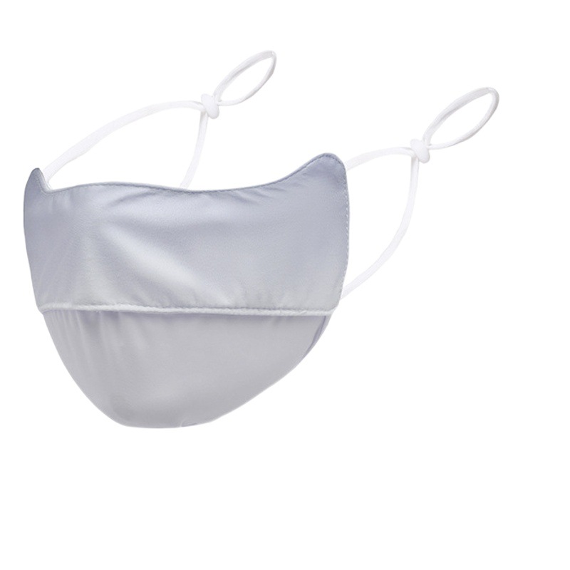 Picture of Mask Women's Sunscreen High Color Value UV Protection Summer Sunshade Breathable Full Face Eye Protection Angle Mask Ice Silk 3D Stereo