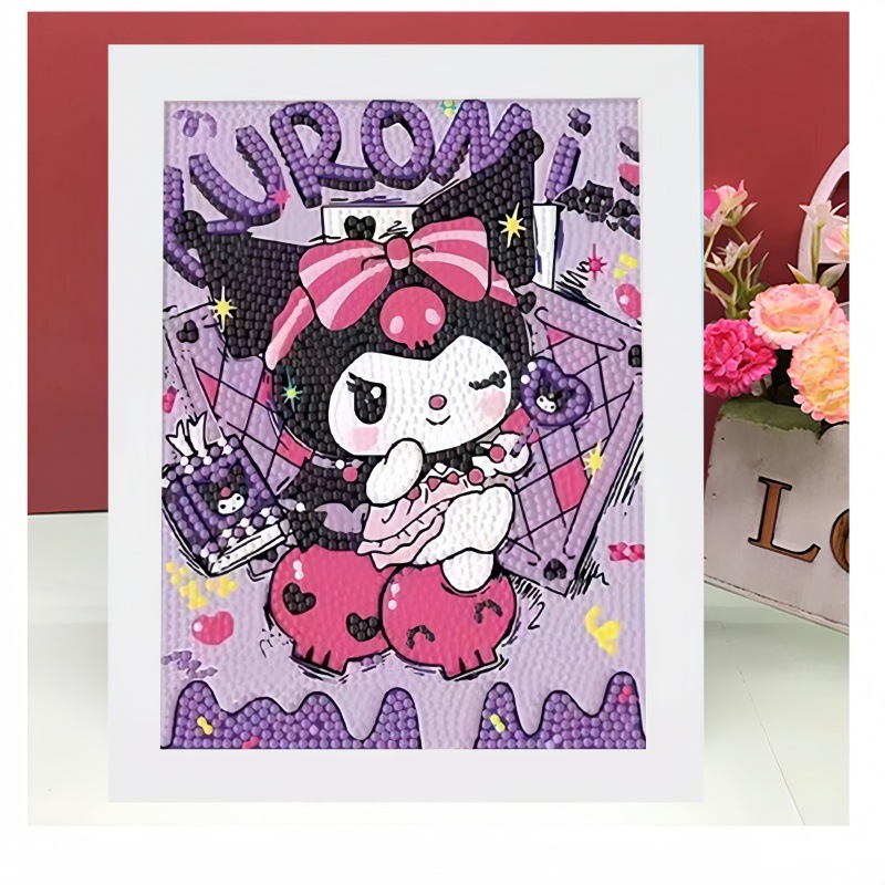 Picture of Children's DIY Diamond Painting Wholesale Princess Diamond Stickers Rabbit Dot Diamond Painting Kindergarten Handmade Educational Toys