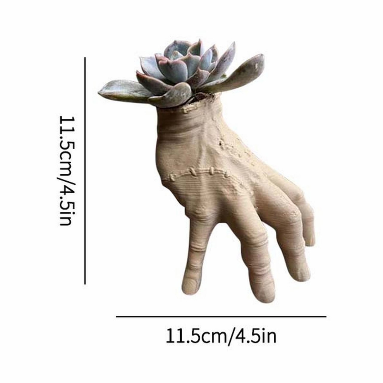 Picture of Outdoor Garden Garden garden decoration Yadang's hand flower pot succulent pot cross-border new product