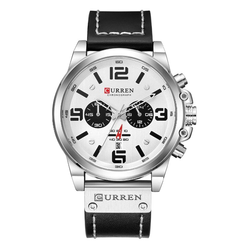 CURREN Karin 8314 Multifunctional Men's Belt Quartz Watch Fashion Casual Men's Sports Watch Men's Watch