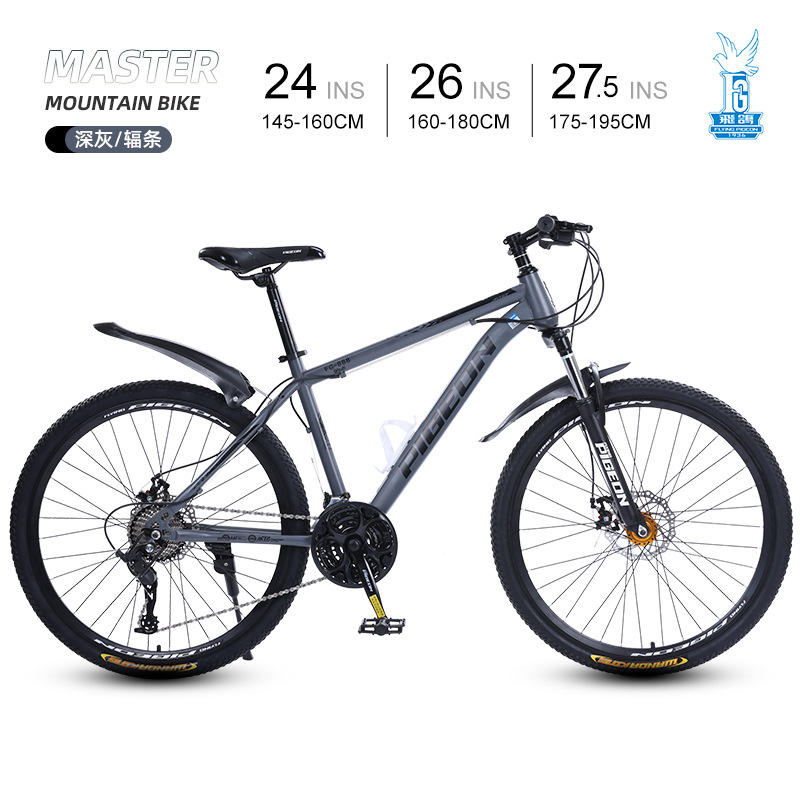 Picture of Flying Pigeon Bike Men's Cross-country Variable Speed Mountain Bike 24 Inch Outdoor Sports Cycling Road Bike