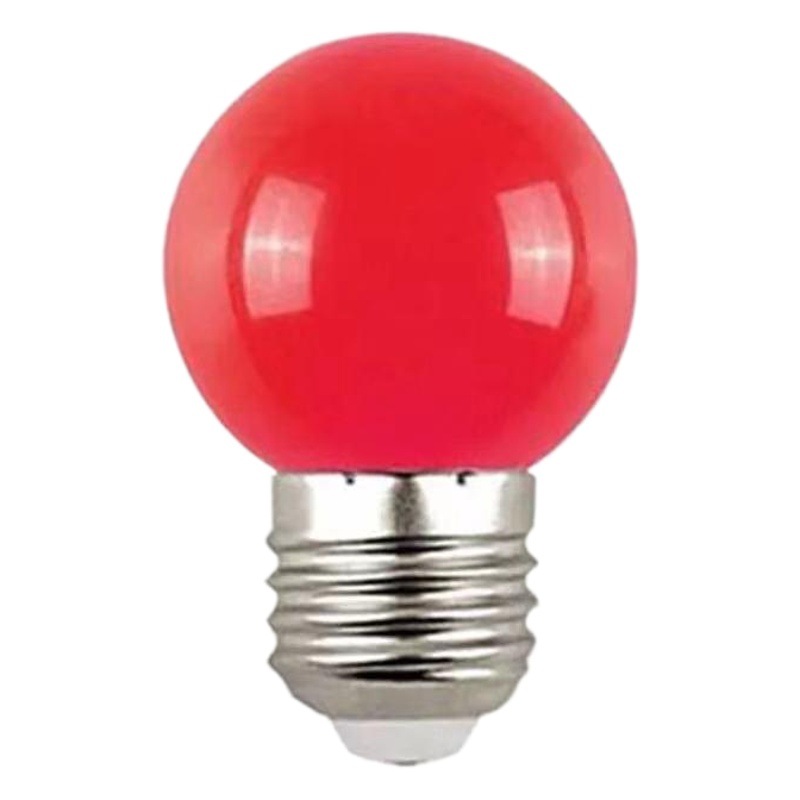 Red LED bulb E27 screw table lamp B22 bayonet shrine offering lamp festive lantern God of Wealth Changming bulb