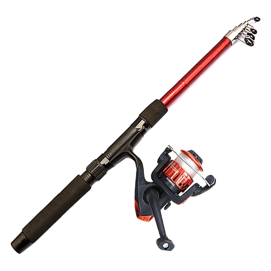 Foreign trade super hard sea Rod set Portable sea Rod throwing Rod long-distance cast Rod Glass steel sea Rod wholesale full set of fishing rod