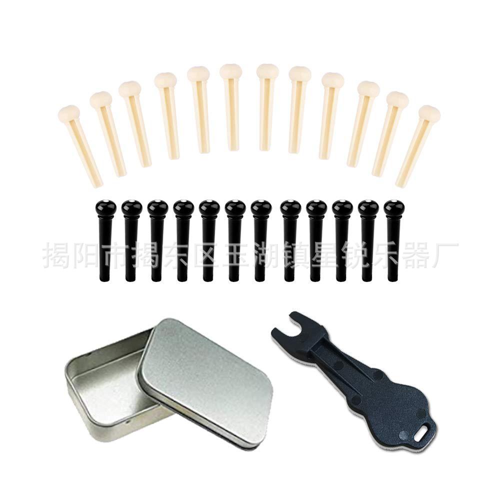 Picture of Guitar string nail acoustic guitar bridge pin guitar bridge guitar bridge guitar nail guitar part