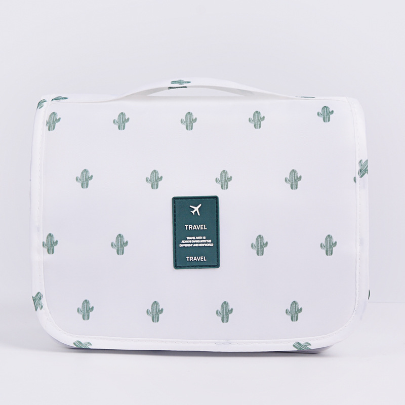 Picture of New Korean Style Waterproof Travel Large Capacity Storage Bag Portable Travel Portable Men's and Women's Hook Toiletry Cosmetic Bag