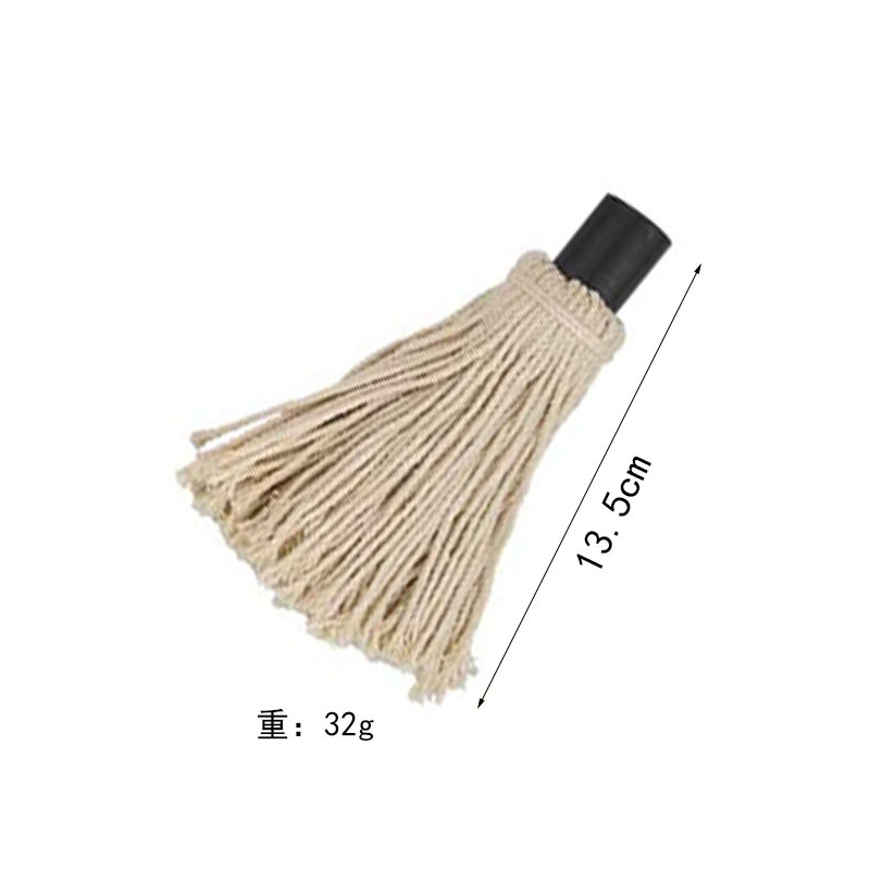 Picture of Amazon BBQ BBQ Feeding Mop Rubber Wooden Handle BBQ Dip Brush Oil Brush Tool Set