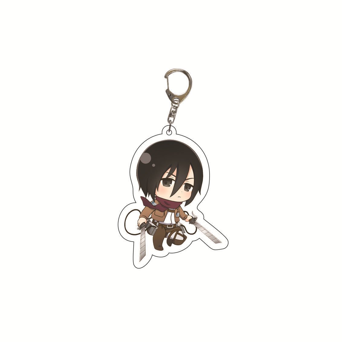 Picture of Star anime peripheral acrylic keychain pendant wholesale attack giant creative jewelry gift