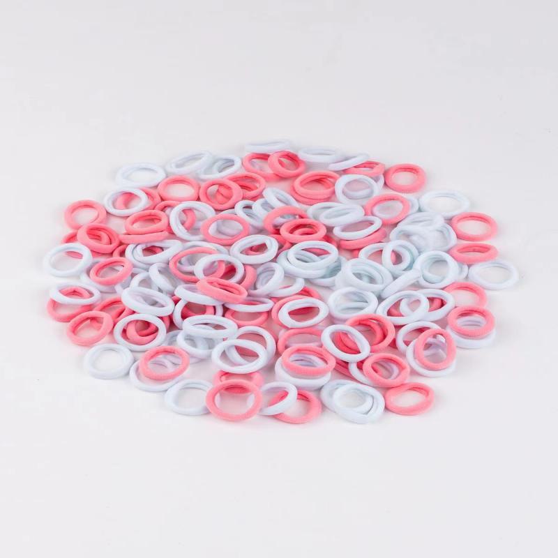Picture of Korean children's hair band hair rope seamless towel ring head rope high elastic rubber band head ring diameter 2.cm children's hair accessories