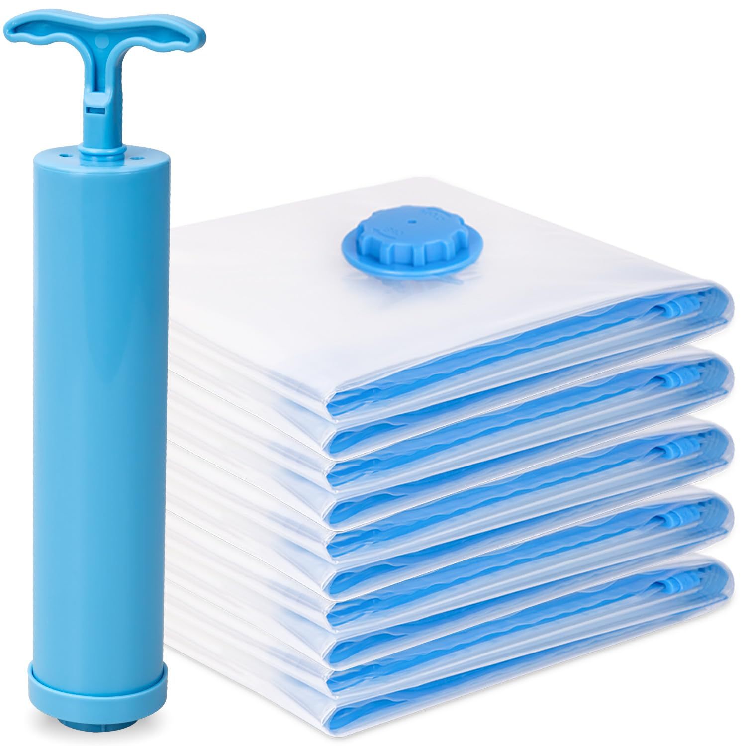 Picture of Xuan Tong Compression Bag in stock Household Clothes Storage Bag Thickened Compression Bag Transparent Vacuum Compression Storage Bag