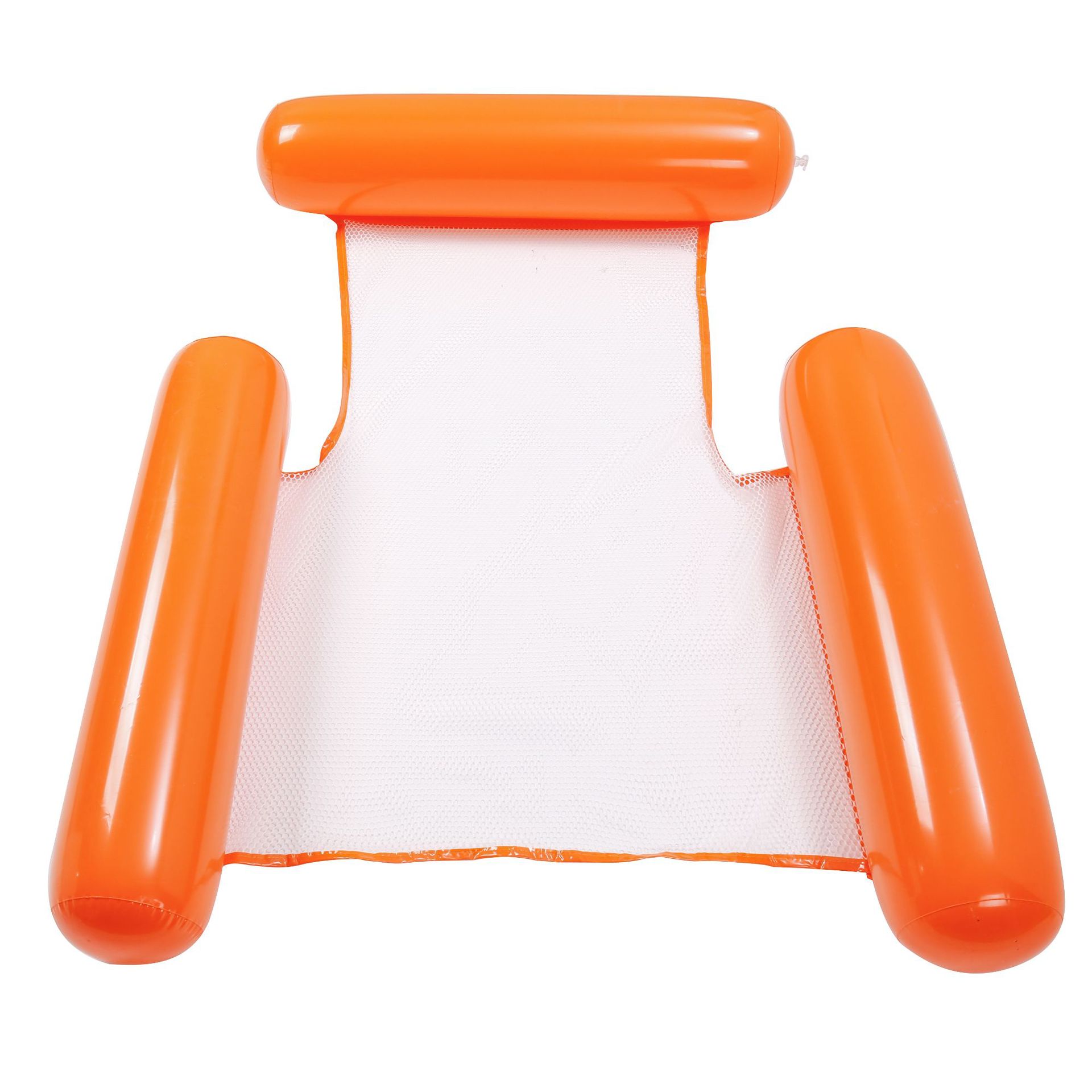 Picture of Cross-Border Spot Three-Tube Inflatable Water Bed New Product Stripesd Inflatable Floating Row Large and Small Hammock Water Supplies Lounge Chair