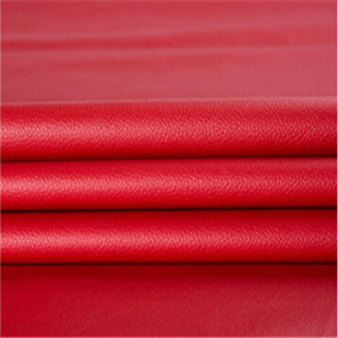 Picture of Artificial Leather Wholesale in Stock, Sofa Leather, Soft Upholstery, Background Wall Pu Leather, Small Lychee Pattern, Slingshot Bag, Car Leather
