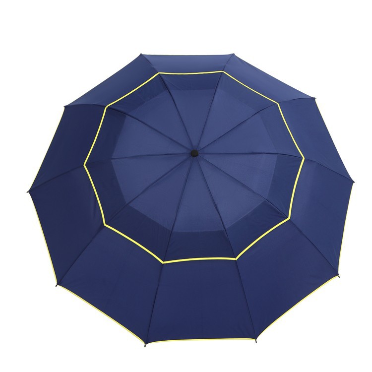 Picture of Super-large double-layer automatic edging wind-proof, sun-proof and rain-proof dual-purpose men's business umbrella thickened and reinforced high-level feeling