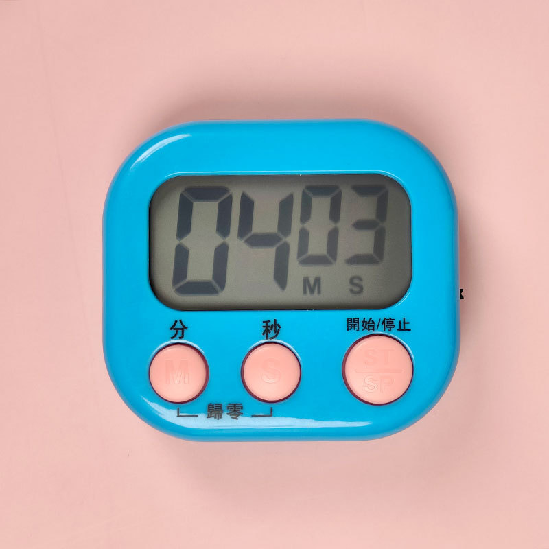 Picture of Factory wholesale new small timer students exam homework kitchen baking home electronic timer