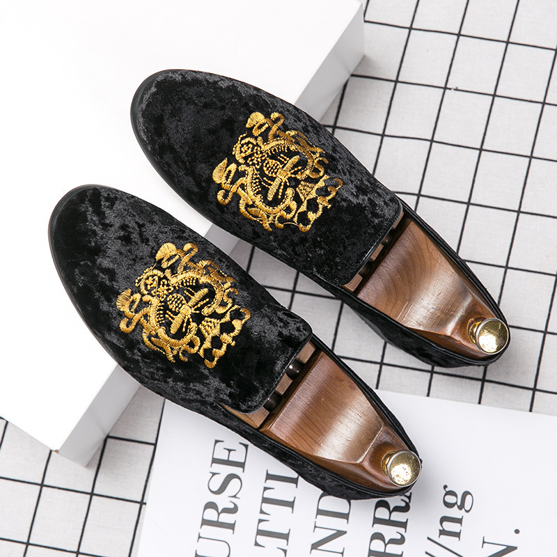 Autumn and Winter 2023 Wholesale Fashion Men's Shoes Trendy Casual Men's Driving Shoes Slip-on Lazy Shoes for Men