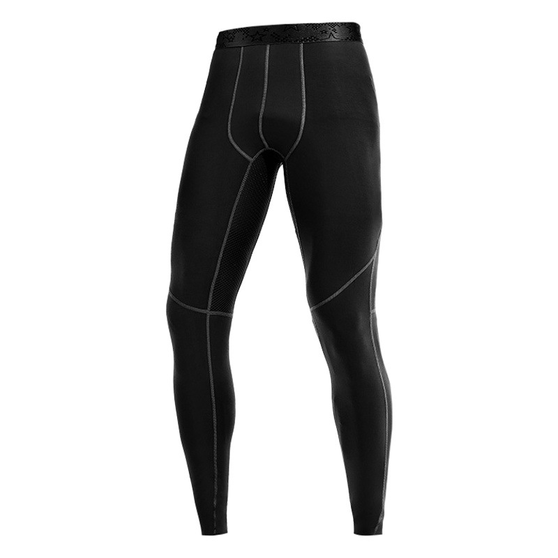 Autumn Trousers Men's Thin Spring Autumn and Winter Wear-Free Underwear Line Pants Leggings Mesh Breathable Warm Pants for Men