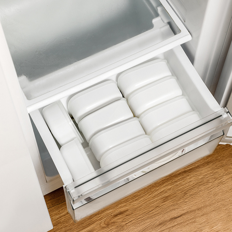 Picture of Heatable Convenient Small Lunch Box Brown Rice Coarse Cereals Rice Packed Box Frozen Fresh-keeping Box Lunch Box Fruit Lunch Box