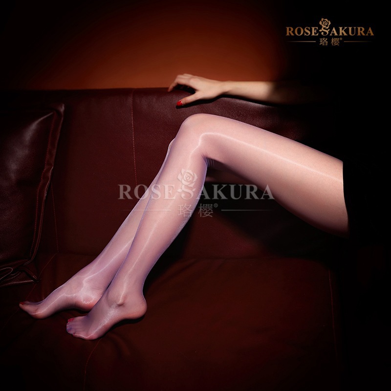 Luo Ying aurora series silky greasy bright waist-free open crotch pantyhose ultra-thin sexy stockings female 8250 [including tax